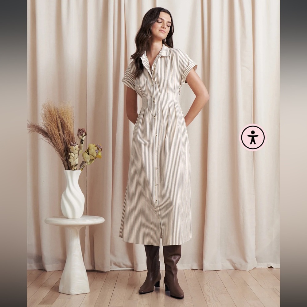 Saylor button up dress